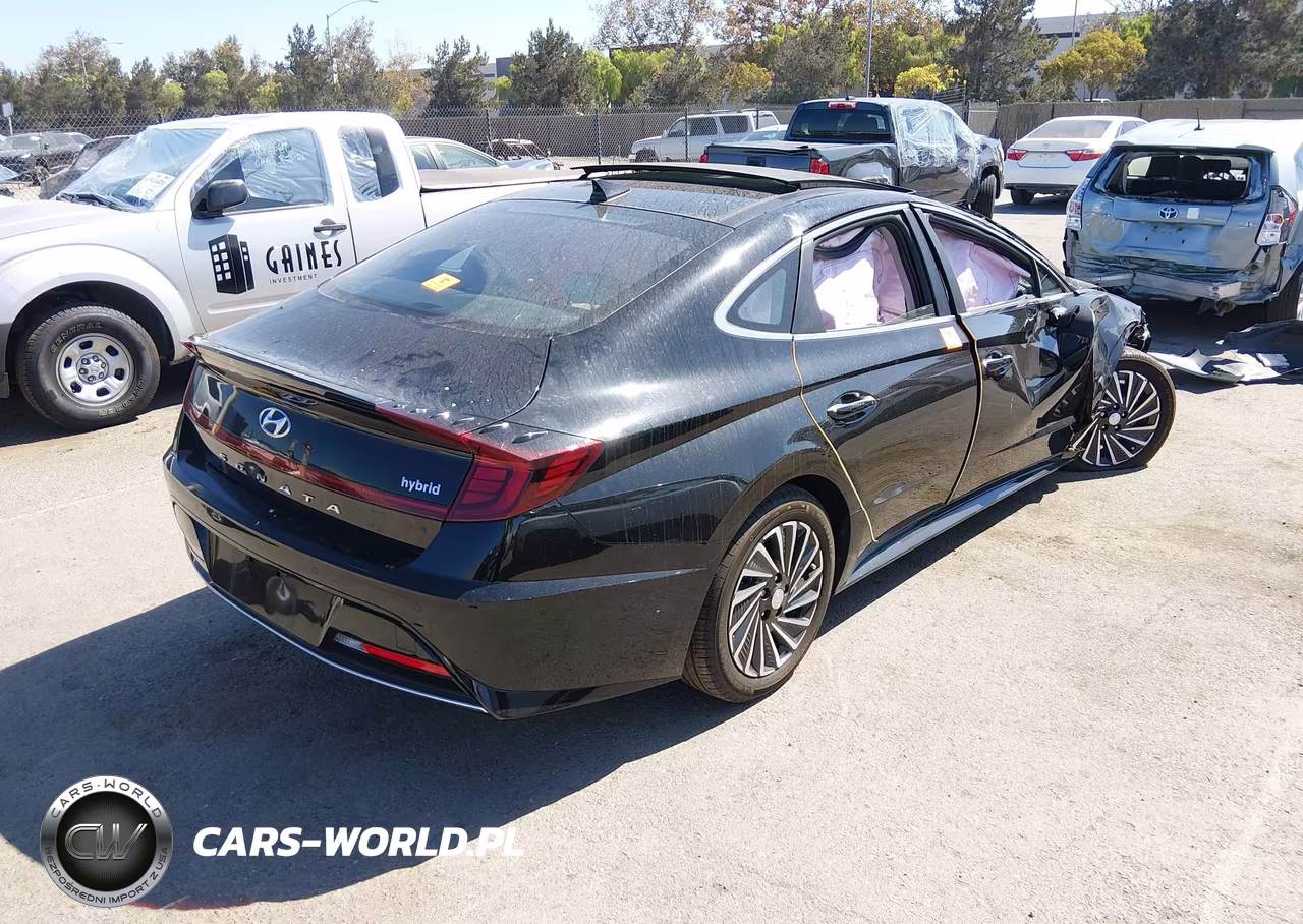 2023 Hyundai Sonata Hybrid Limited VIN:KMHL54JJ3PA058648 - 4