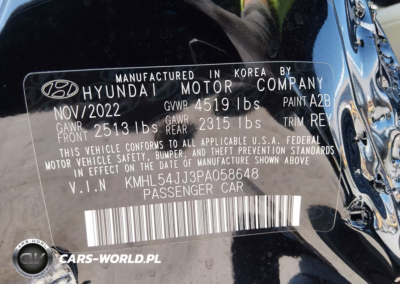 2023 Hyundai Sonata Hybrid Limited VIN:KMHL54JJ3PA058648 - 9