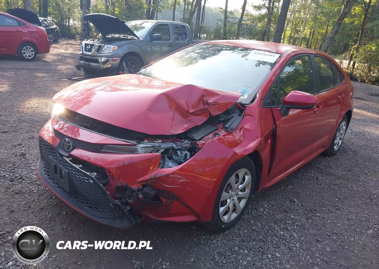 2021 Toyota Corolla Le VIN:JTDEPMAE1MJ186635 - 2