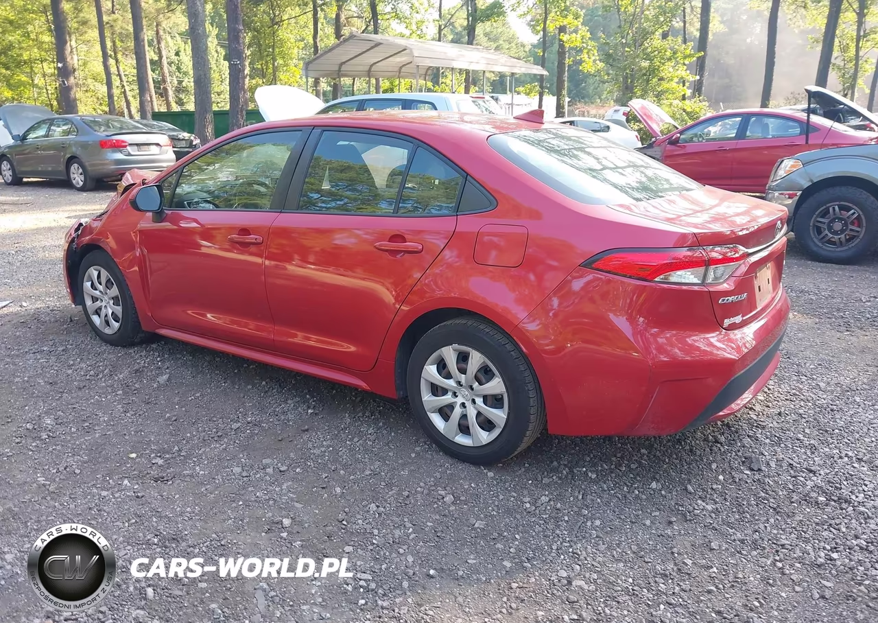 2021 Toyota Corolla Le VIN:JTDEPMAE1MJ186635 - 3