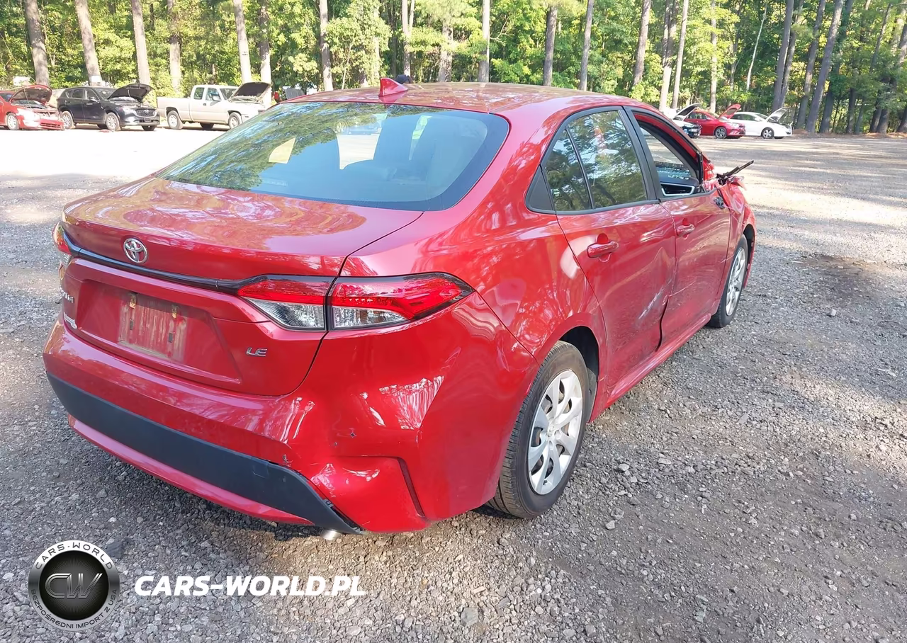 2021 Toyota Corolla Le VIN:JTDEPMAE1MJ186635 - 4