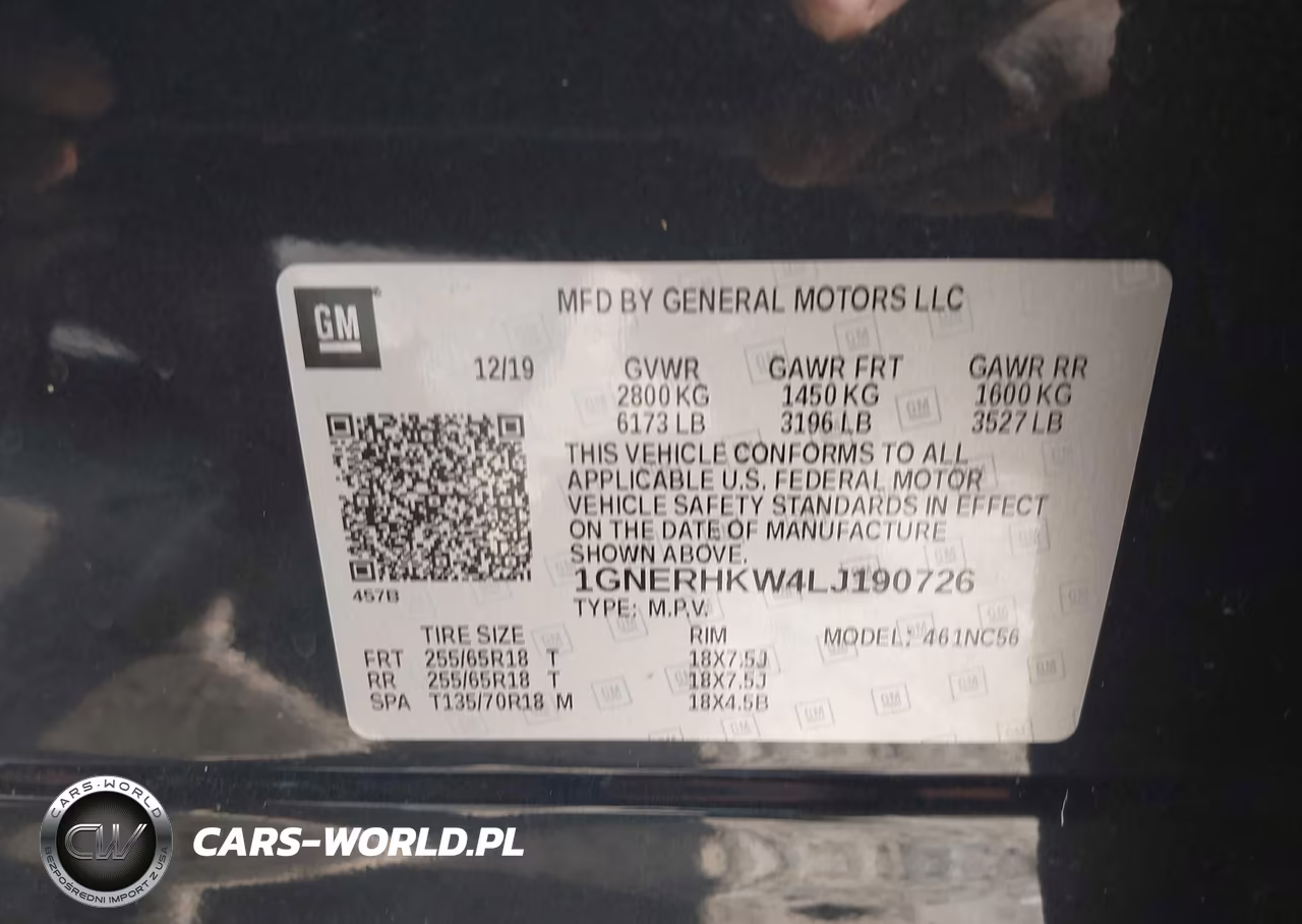 2020 Chevrolet Traverse Fwd Lt Leather VIN:1GNERHKW4LJ190726 - 9