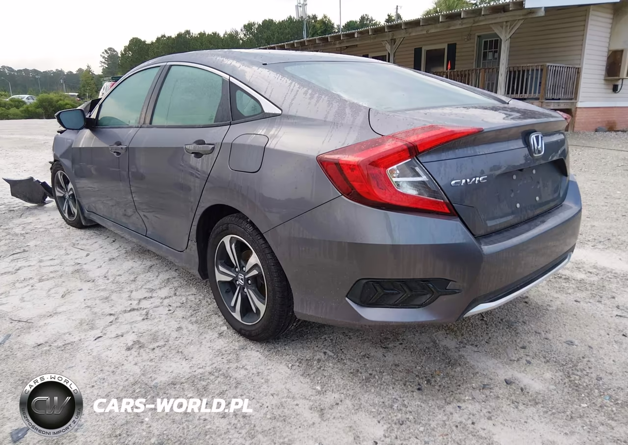 2021 Honda Civic Lx VIN:2HGFC2F66MH545034 - 3