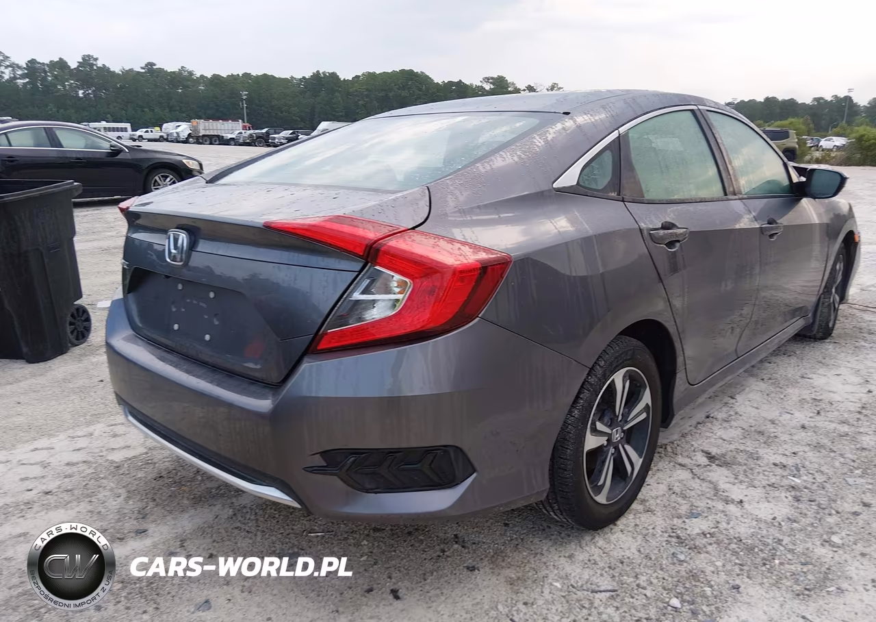 2021 Honda Civic Lx VIN:2HGFC2F66MH545034 - 4