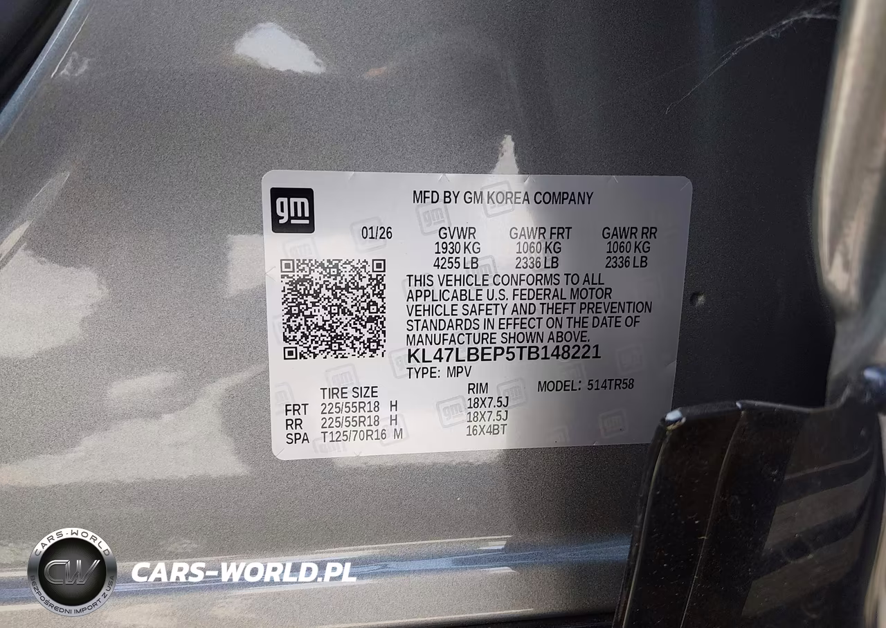 2026 Buick Envista Sport Touring Fwd VIN:KL47LBEP5TB148221 - 9