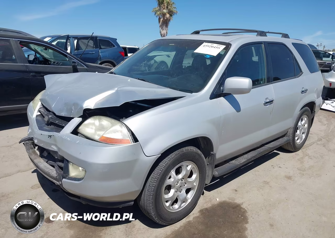 2002 Acura Mdx VIN:2HNYD18602H513229 - 2