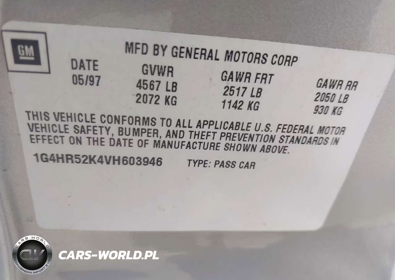 1997 Buick Lesabre Limited VIN:1G4HR52K4VH603946 - 9