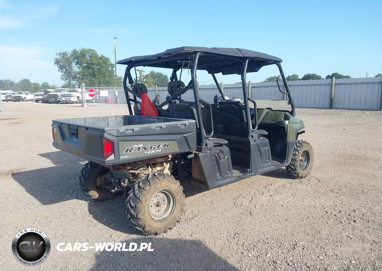 2017 Polaris Ranger Crew 570-6 VIN:3NSRDA57XHE769677 - 4