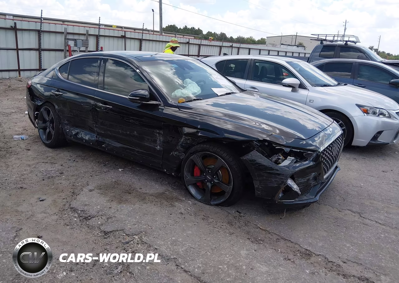 2019 Genesis G70 3.3T Advanced VIN:KMTG34LE5KU020293 - 1