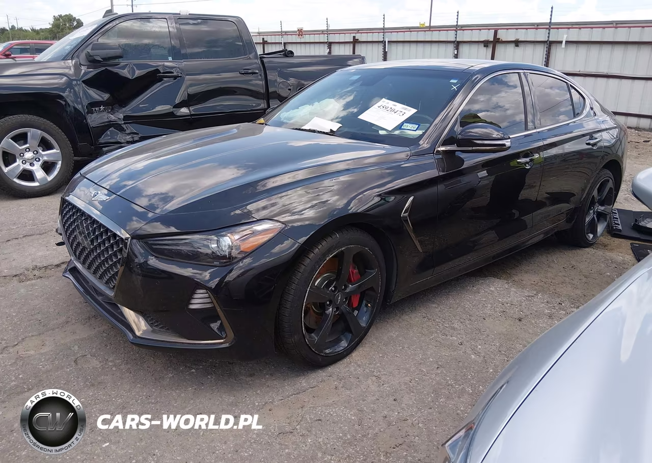 2019 Genesis G70 3.3T Advanced VIN:KMTG34LE5KU020293 - 2