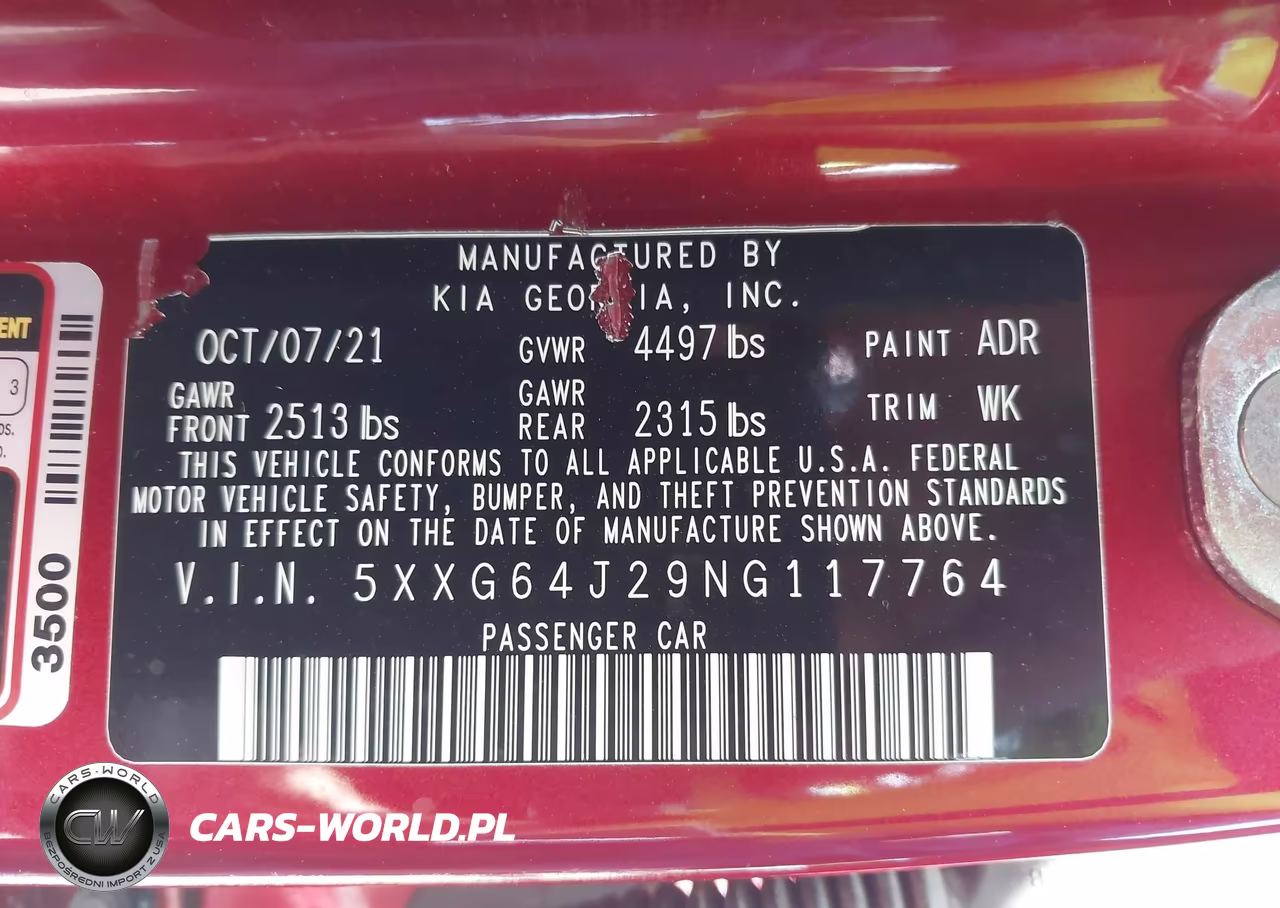 2022 Kia K5 Gt-Line VIN:5XXG64J29NG117764 - 9