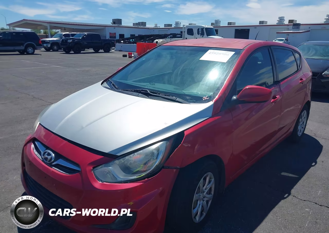 2014 Hyundai Accent Gs VIN:KMHCT5AE6EU175795 - 2