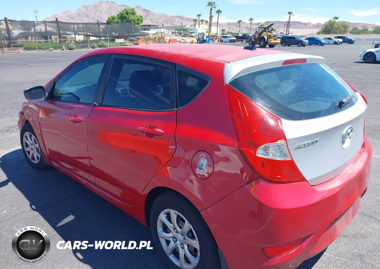 2014 Hyundai Accent Gs VIN:KMHCT5AE6EU175795 - 3