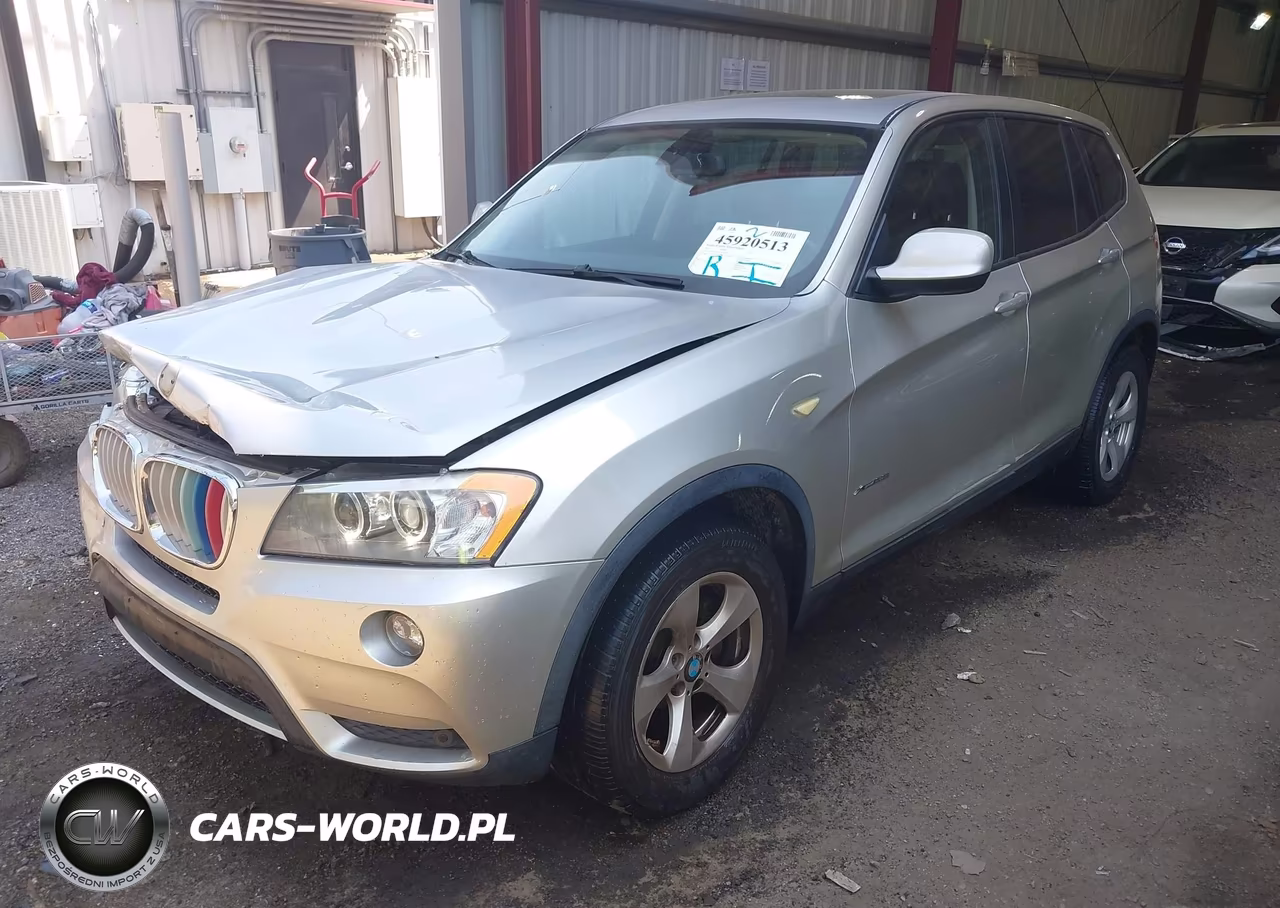 2012 BMW X3 xDrive28I VIN:5UXWX5C53CL725796 - 2