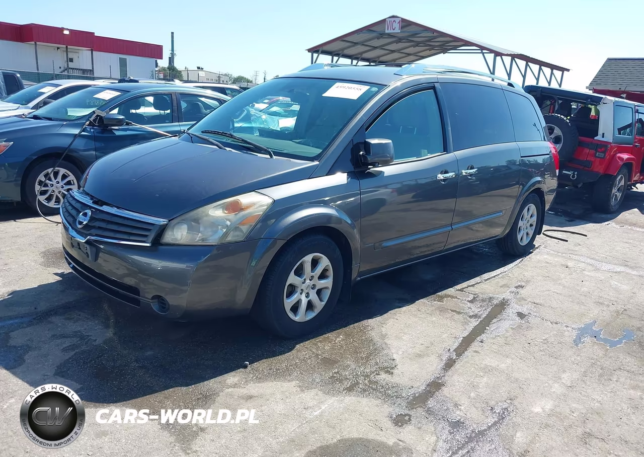 2008 Nissan Quest 3.5 Sl VIN:5N1BV28U18N108814 - 2