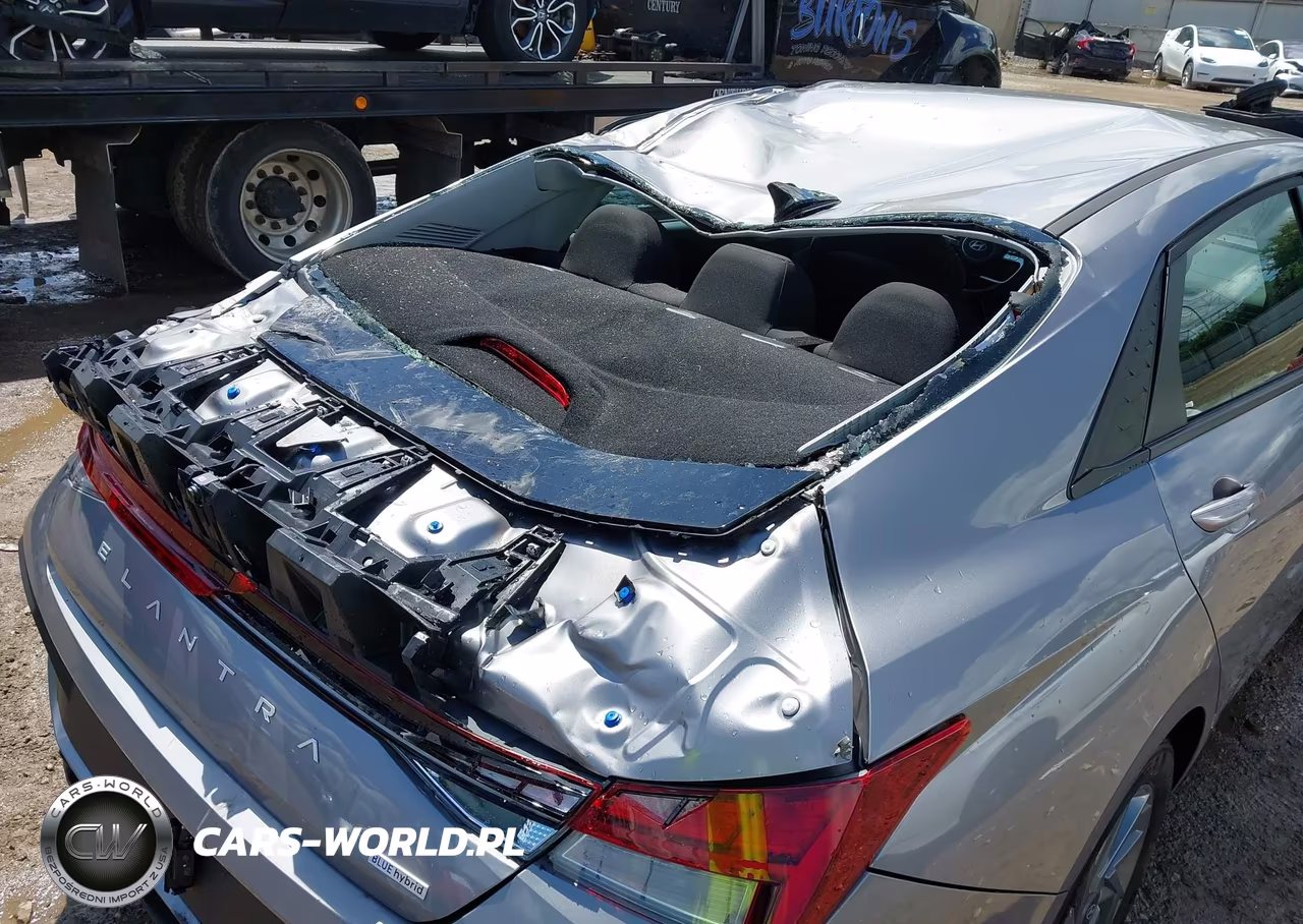 2025 Hyundai Elantra Hybrid Blue VIN:KMHLM4DJ3SU135931 - 6