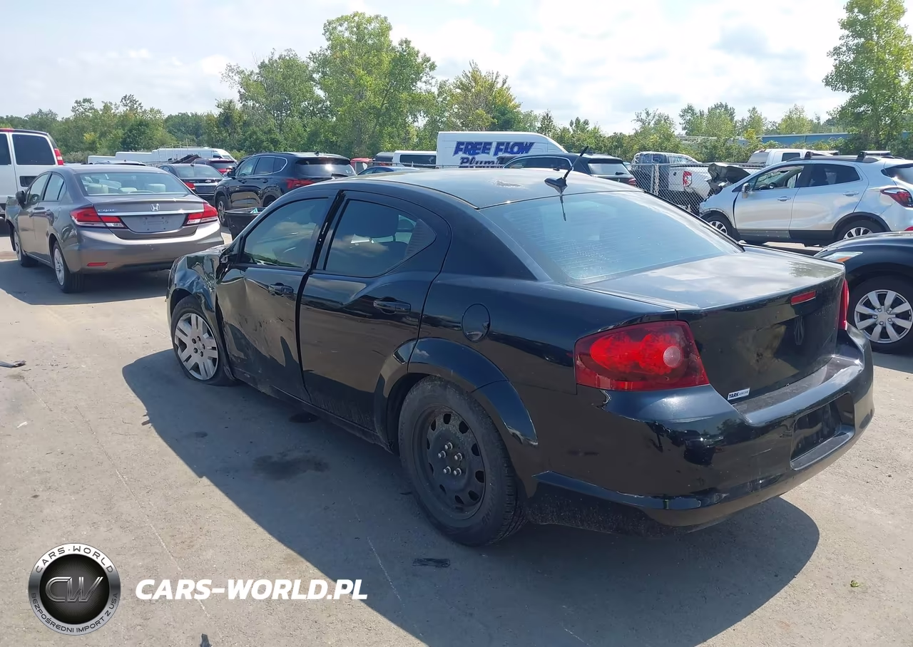 2014 Dodge Avenger Se VIN:1C3CDZAB2EN143844 - 3