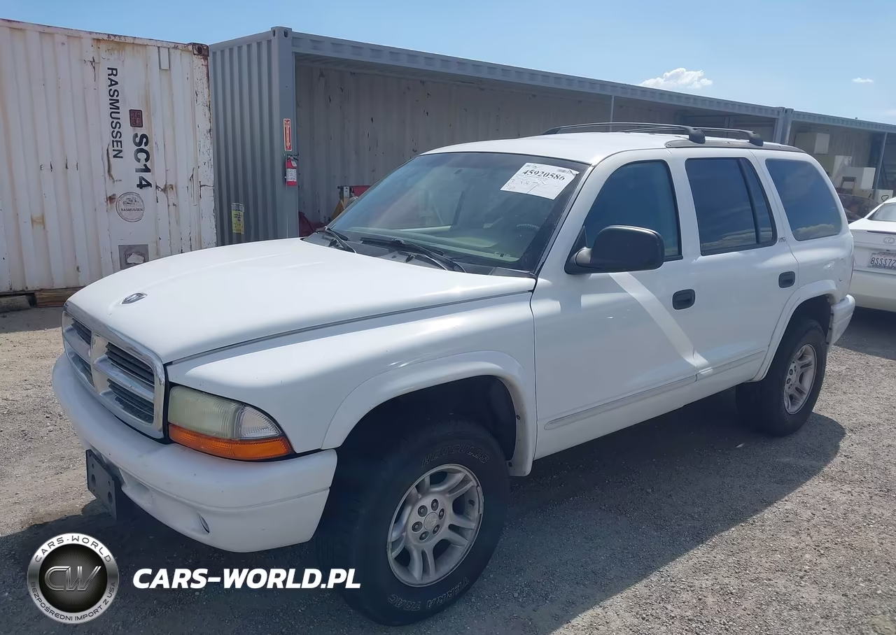 2002 Dodge Durango Slt VIN:1B4HS48N02F166018 - 2