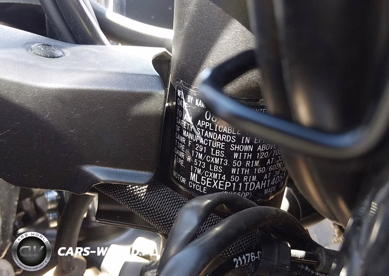 2026 Kawasaki Ex650 P VIN:ML5EXEP11TDAH1405 - 10