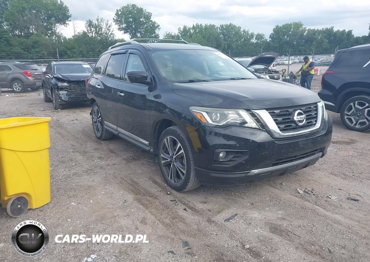 2018 Nissan Pathfinder Platinum VIN:5N1DR2MN8JC651543 - 1