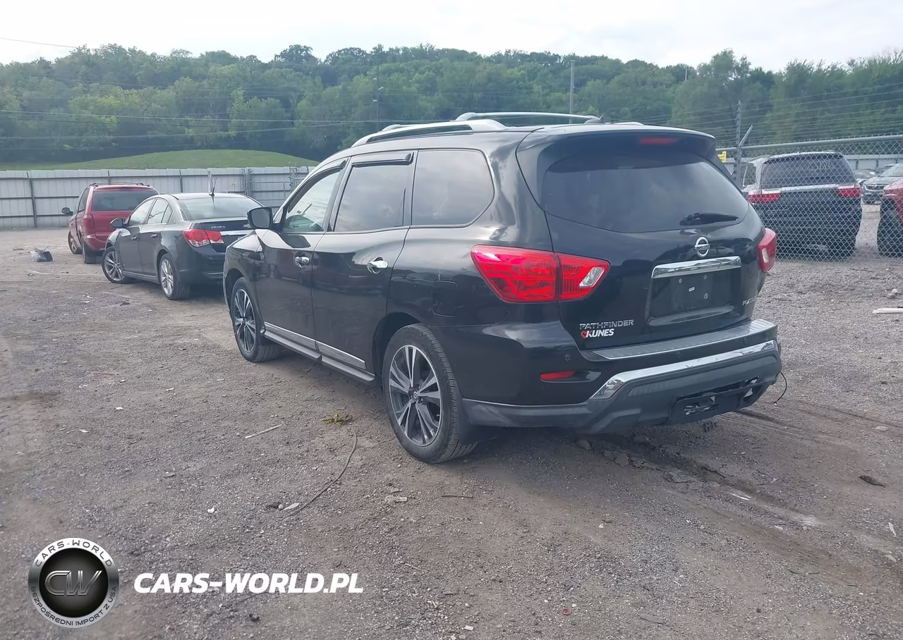 2018 Nissan Pathfinder Platinum VIN:5N1DR2MN8JC651543 - 3
