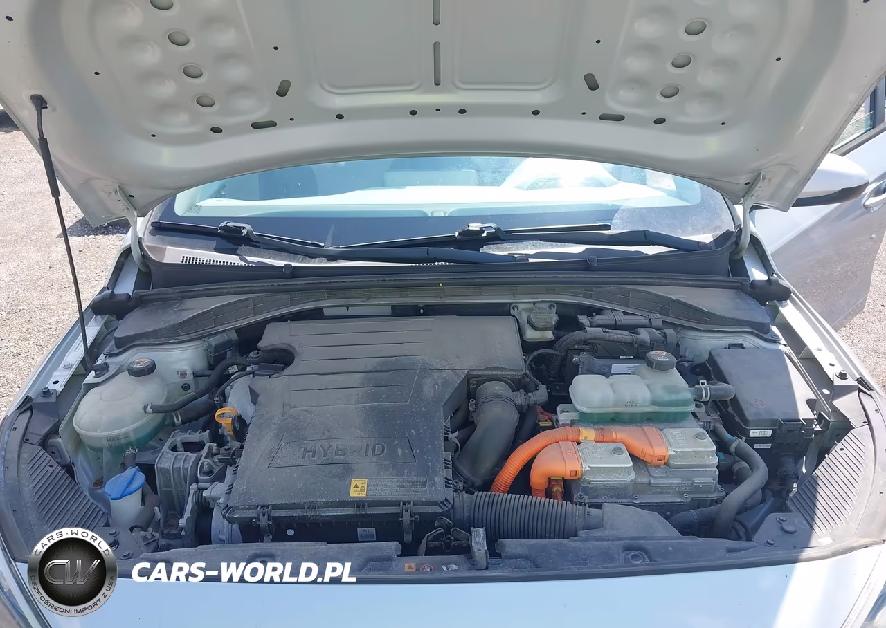 2020 Hyundai Ioniq Hybrid Blue VIN:KMHC65LCXLU220348 - 10
