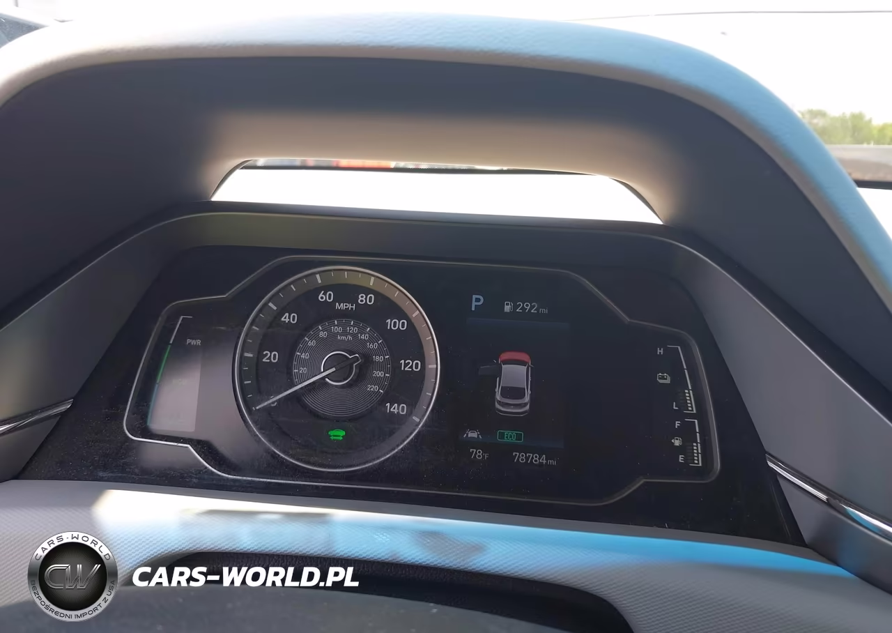 2020 Hyundai Ioniq Hybrid Blue VIN:KMHC65LCXLU220348 - 16