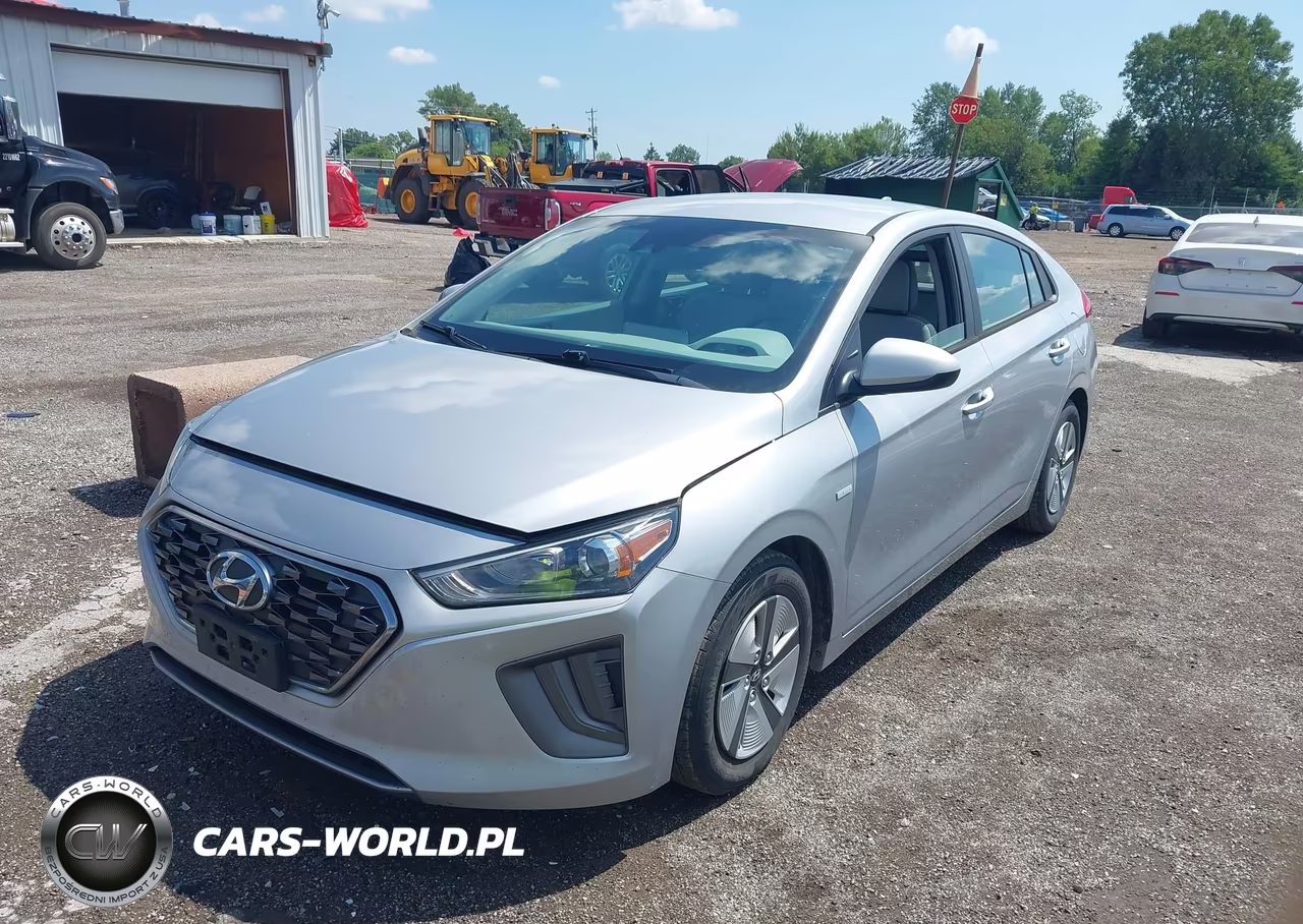 2020 Hyundai Ioniq Hybrid Blue VIN:KMHC65LCXLU220348 - 2