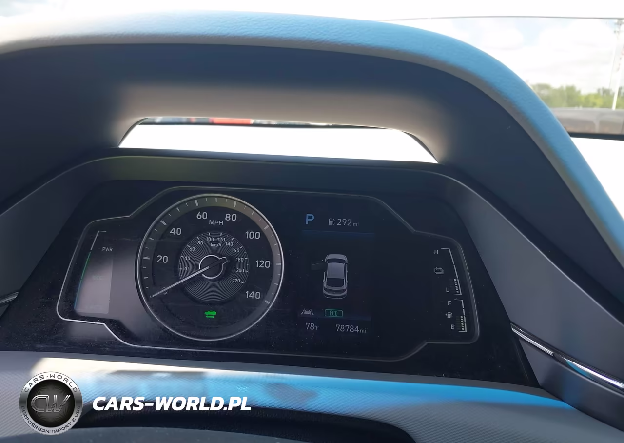 2020 Hyundai Ioniq Hybrid Blue VIN:KMHC65LCXLU220348 - 7