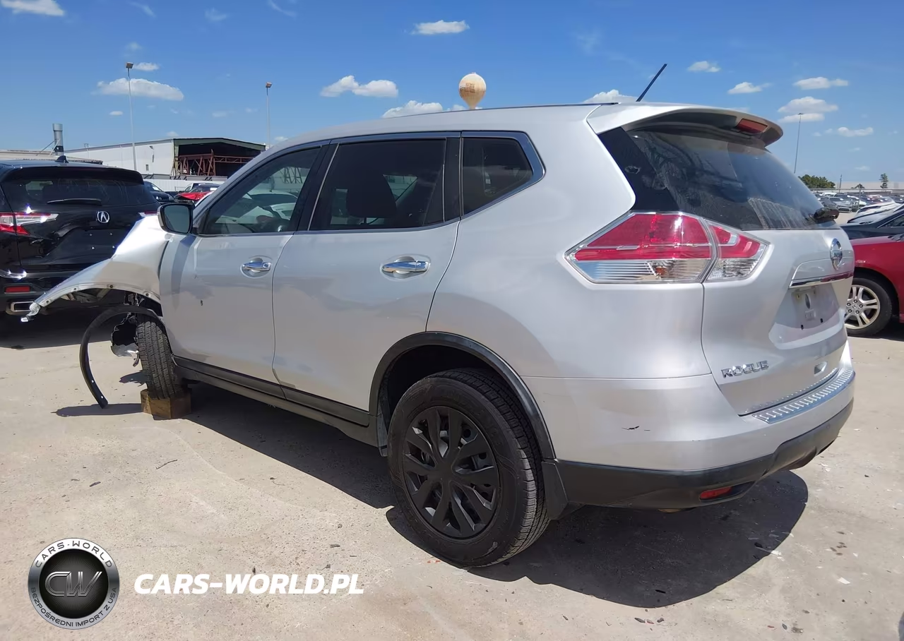 2015 Nissan Rogue S VIN:KNMAT2MT0FP517102 - 3