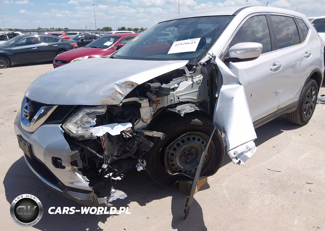 2015 Nissan Rogue S VIN:KNMAT2MT0FP517102 - 6