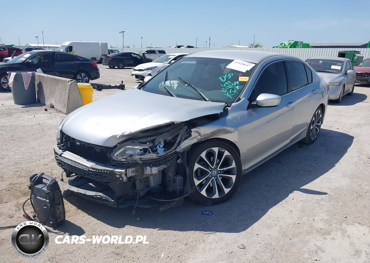 2014 HONDA ACCORD SPORT VIN:1HGCR2F55EA284293 - 2