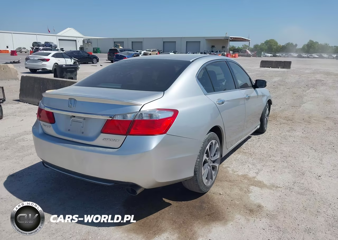 2014 HONDA ACCORD SPORT VIN:1HGCR2F55EA284293 - 4