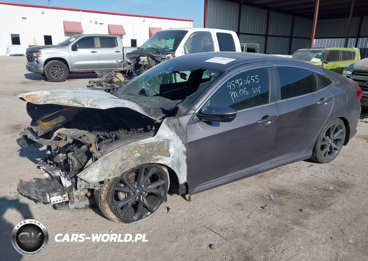 2020 Honda Civic Sport VIN:19XFC2F82LE010731 - 2