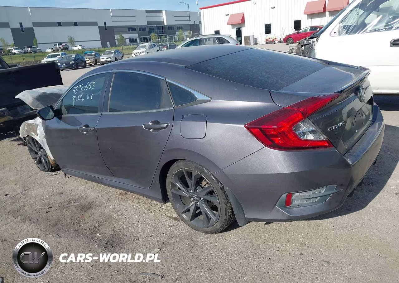 2020 Honda Civic Sport VIN:19XFC2F82LE010731 - 3