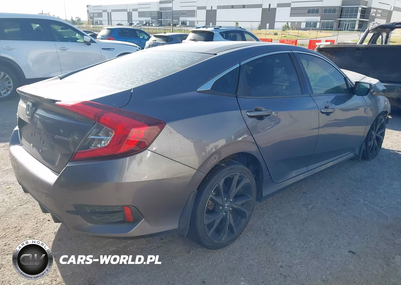 2020 Honda Civic Sport VIN:19XFC2F82LE010731 - 4