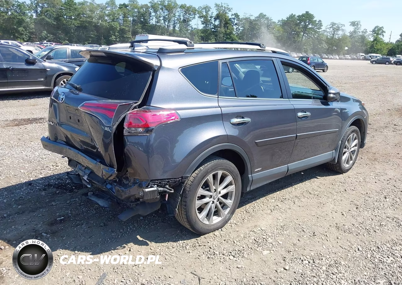 2016 Toyota Rav4 Hybrid Limited VIN:JTMDJREV6GD013040 - 4