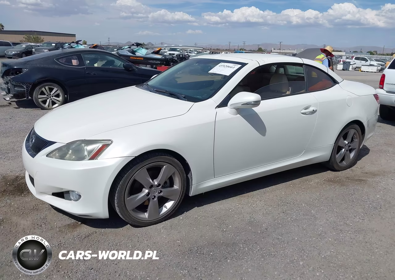 2010 Lexus Is 250C VIN:JTHFF2C2XA2504495 - 2