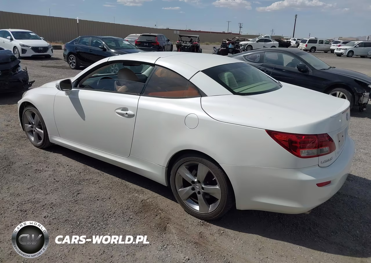 2010 Lexus Is 250C VIN:JTHFF2C2XA2504495 - 3