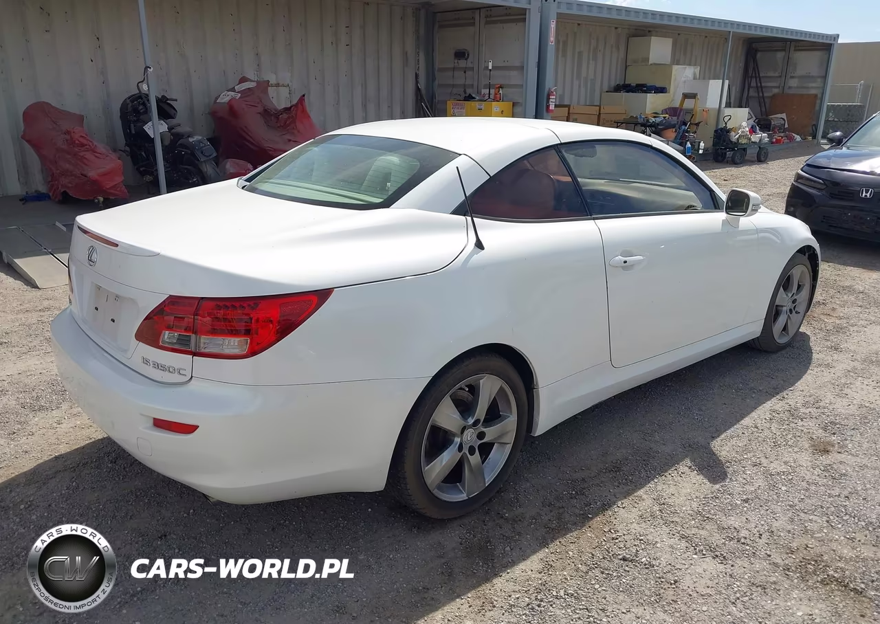 2010 Lexus Is 250C VIN:JTHFF2C2XA2504495 - 4