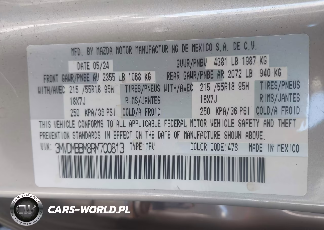 2024 Mazda Cx-30 2.5 S Select Sport VIN:3MVDMBBM8RM700813 - 9