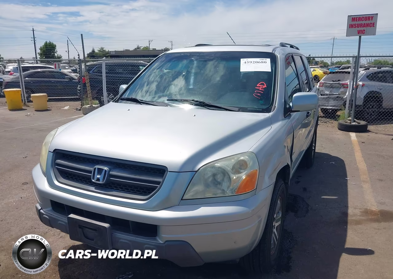 2003 Honda Pilot Ex-L VIN:2HKYF18563H559860 - 2