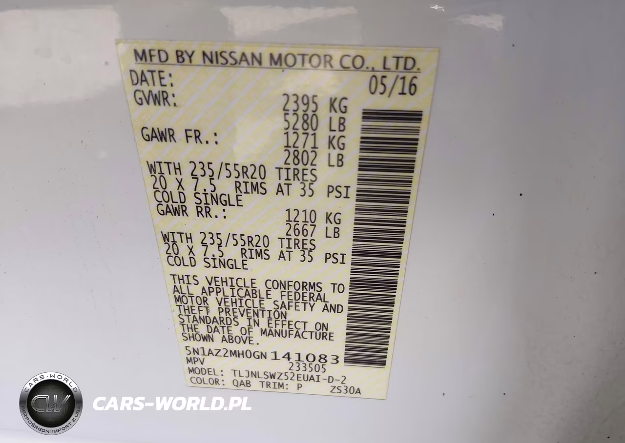 2016 Nissan Murano Platinum VIN:5N1AZ2MH0GN141083 - 9