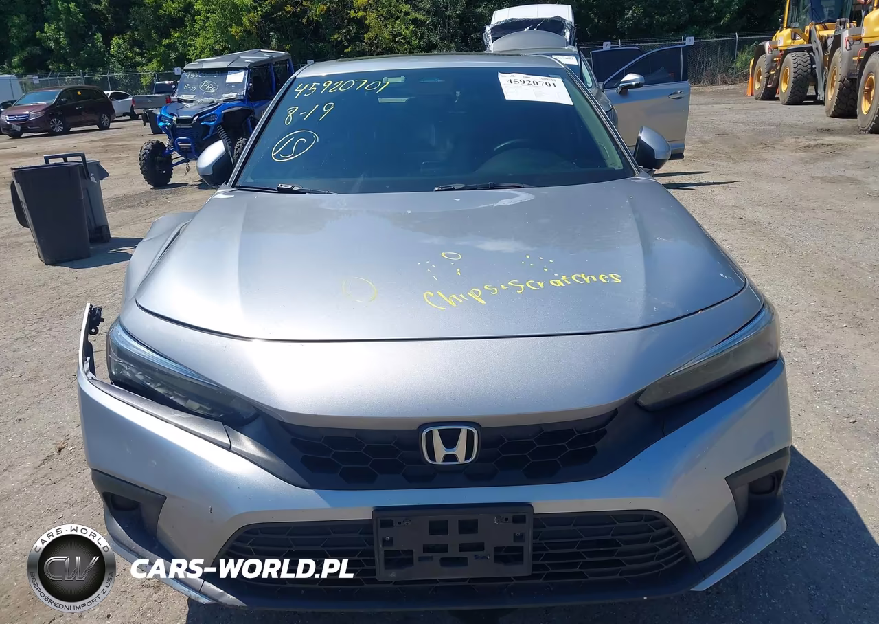 2022 Honda Civic Ex-L VIN:19XFL1H78NE018091 - 12