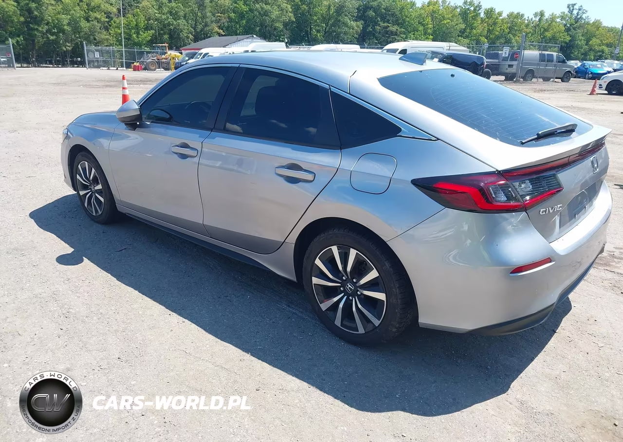 2022 Honda Civic Ex-L VIN:19XFL1H78NE018091 - 3