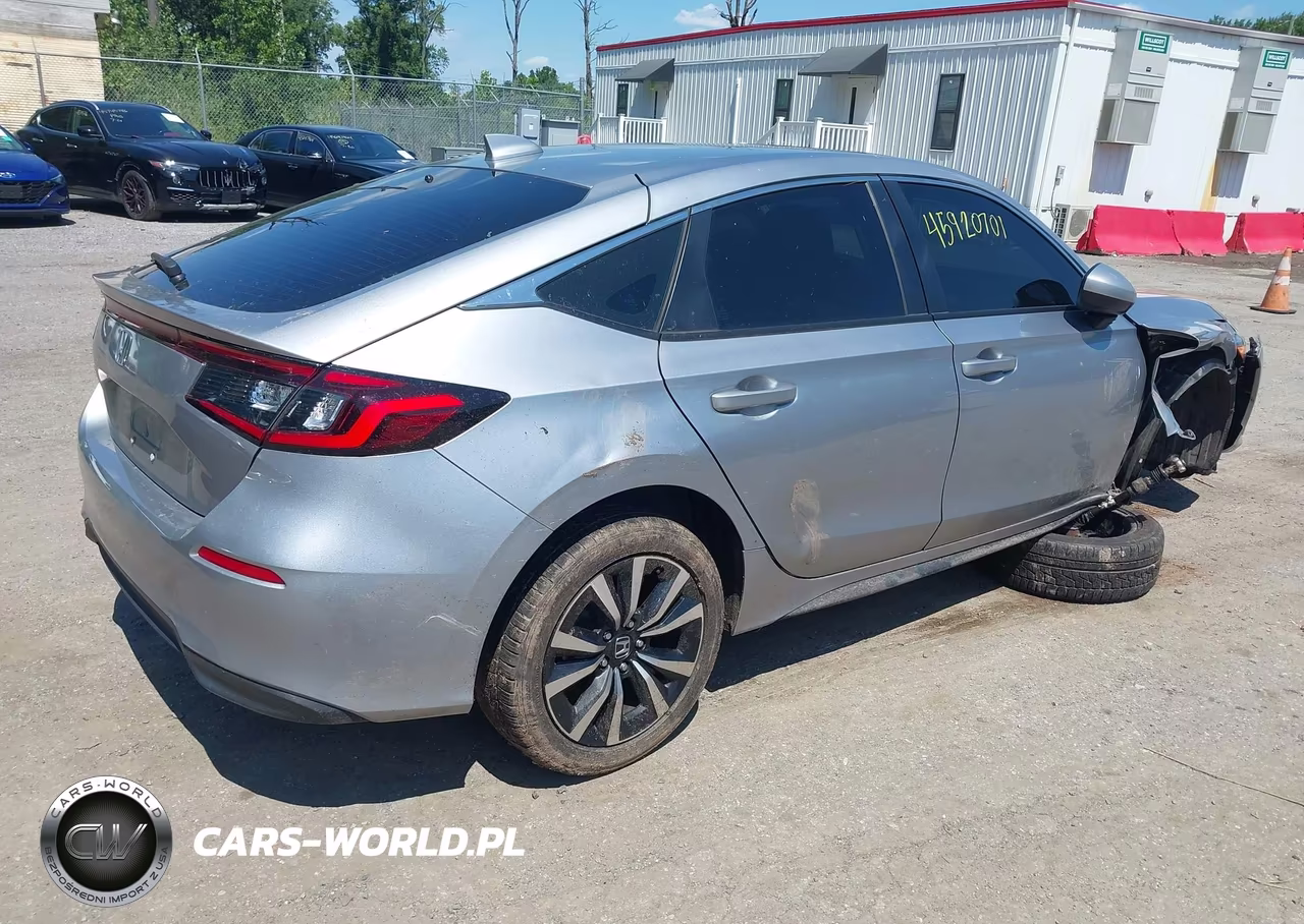 2022 Honda Civic Ex-L VIN:19XFL1H78NE018091 - 4