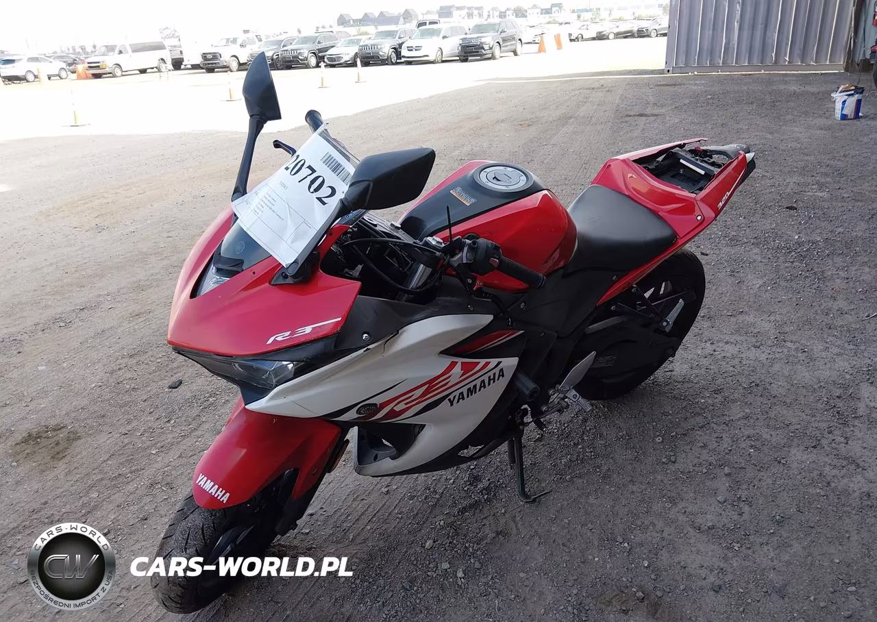 2015 Yamaha Yzfr3 VIN:MH3RH06Y9FK006665 - 2