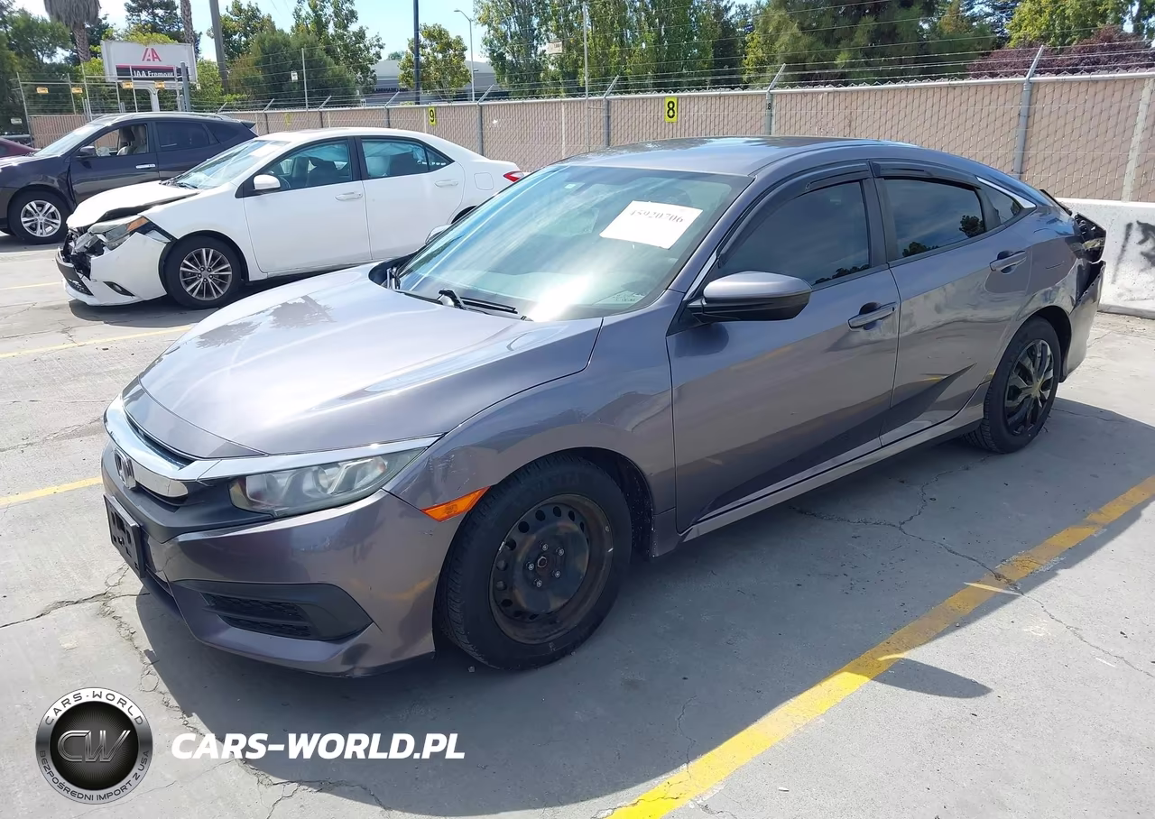 2017 Honda Civic Lx VIN:19XFC2F57HE231786 - 2