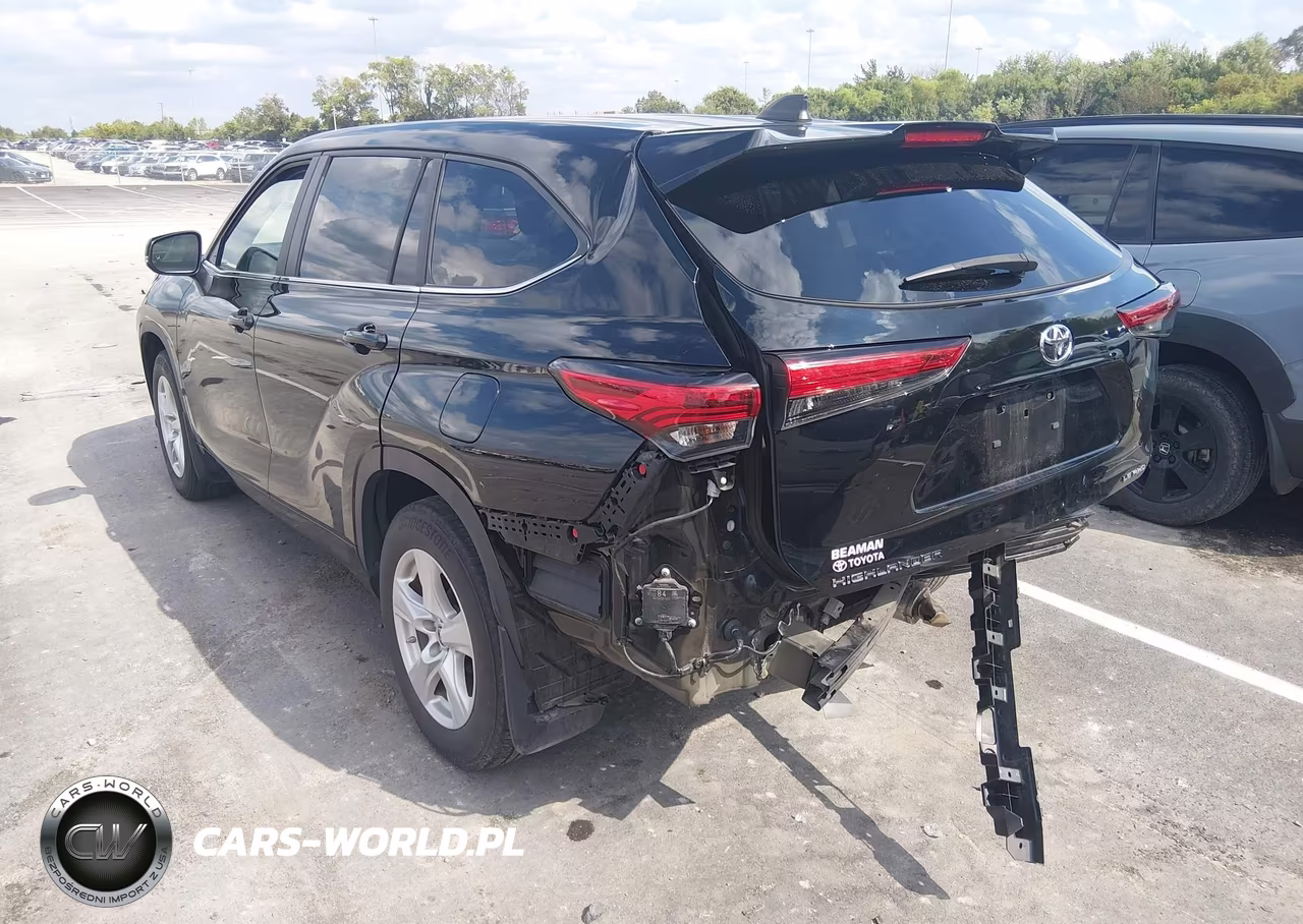 2023 Toyota Highlander Le VIN:5TDKDRBH0PS043281 - 3