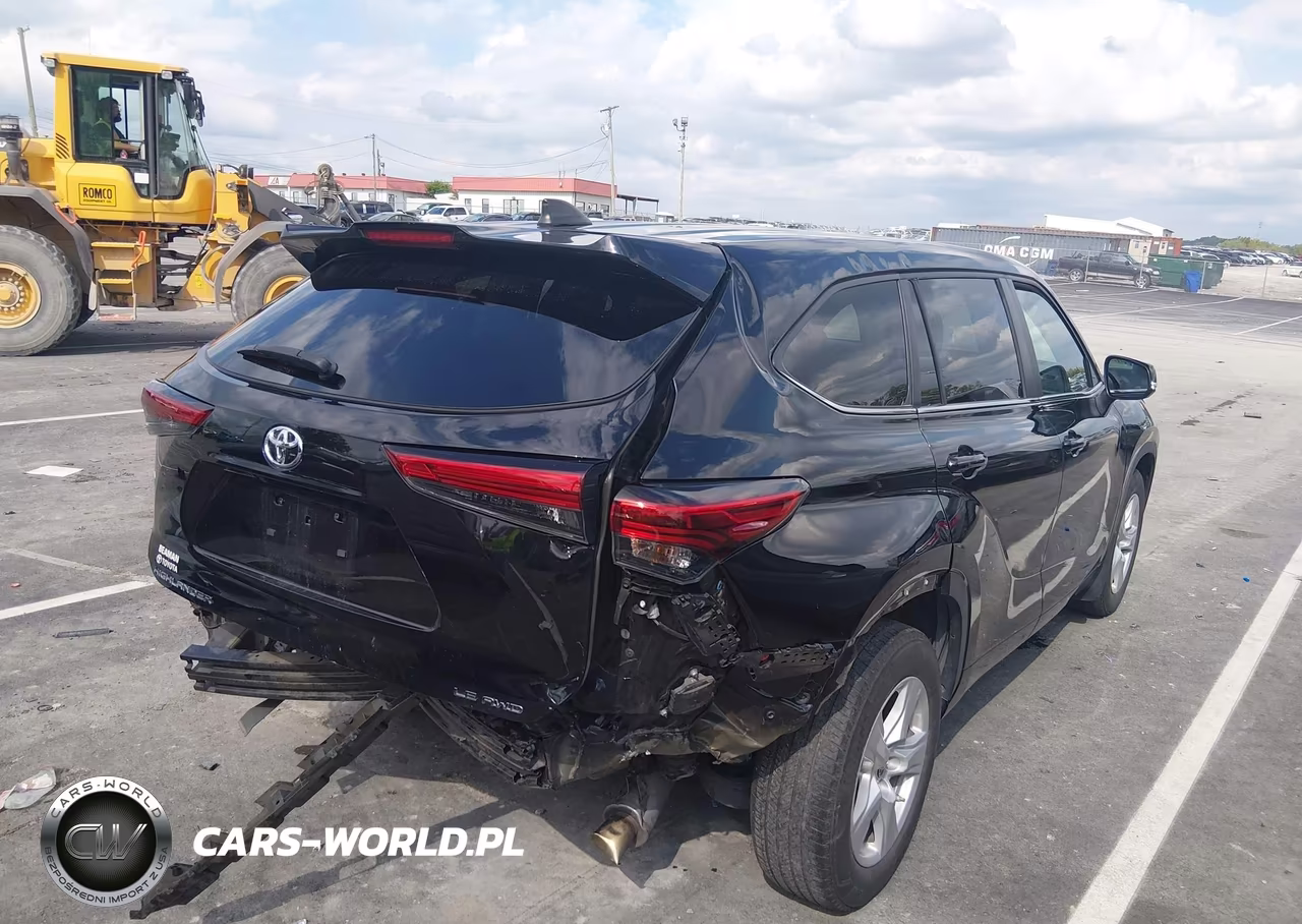 2023 Toyota Highlander Le VIN:5TDKDRBH0PS043281 - 4